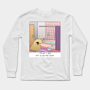 Melted Slug in Tub Long Sleeve T-Shirt